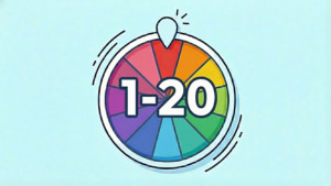 Random Number Generator 1-4: Visual Picker