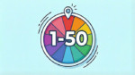 Random Number Generator 1-50: Visual Wheel