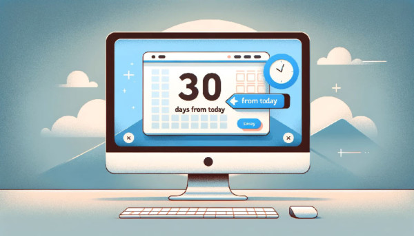 30 Days from Today Date Calculator Quick and Easy Planning