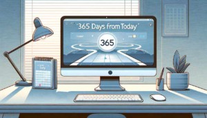 add 365 days to a date online