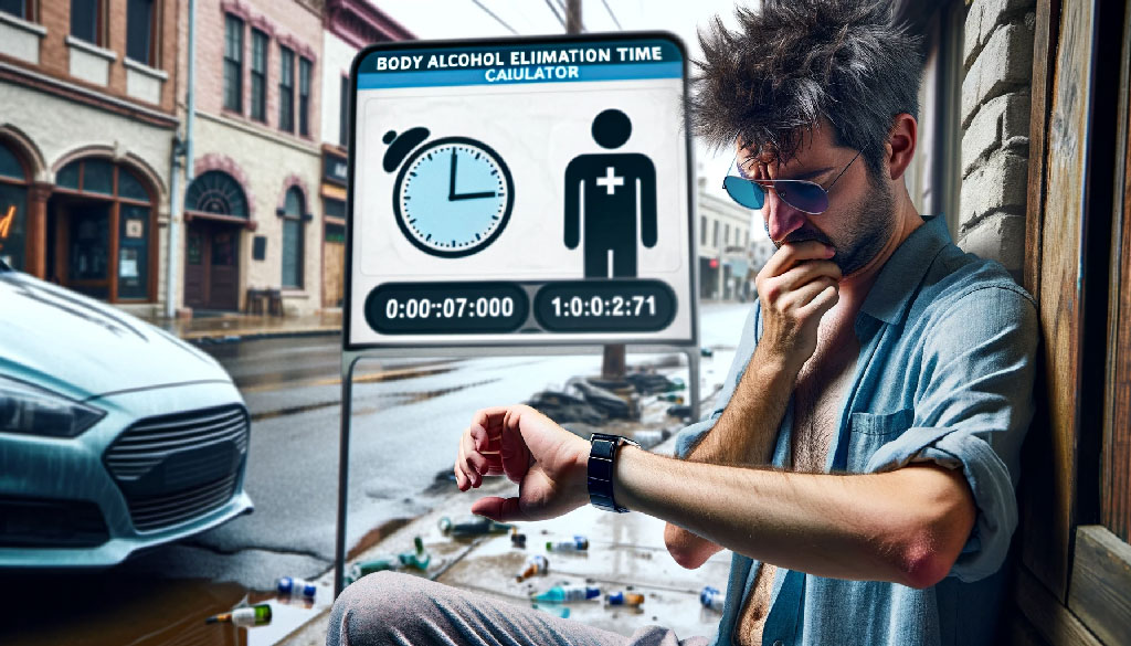 Alcohol Elimination Time Online Calculator