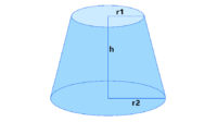 Conical Frustum Volume Calculator Online