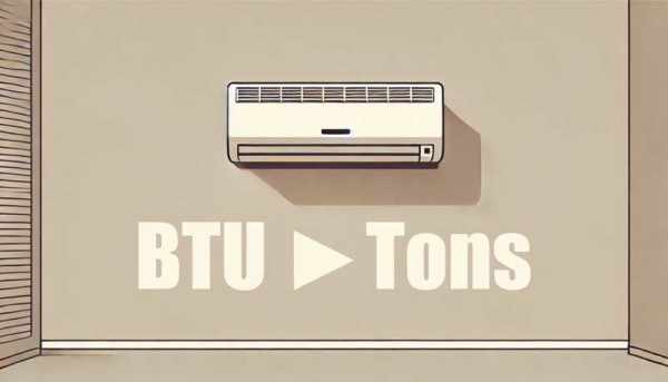 BTU to Tons Converter – Online HVAC Tool