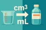 cm3 to mL Converter - Cubic Centimeters to Milliliters Конвертер см³ в мл – Кубические сантиметры в миллилитры