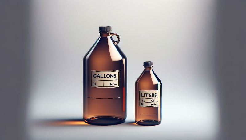 Gallons to Liters Online Converter