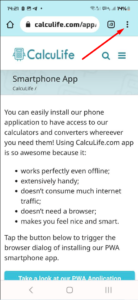 CalcuLife.com Smartphone App