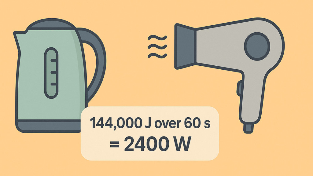 Joules Per Second to Watts Calculator