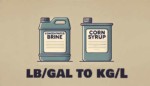 lb/gal to kg/L Online Converter - Pounds/Gallon to Kilograms/Liter