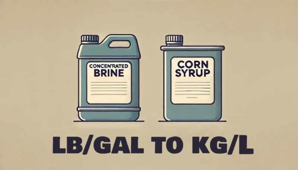 lb/gal to kg/L Online Converter – Pounds/Gallon to Kilograms/Liter