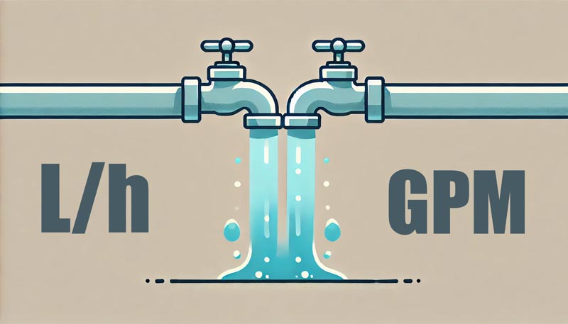 L/h to GPM Online Converter - Flow Rate Conversion