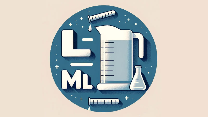 L na mL - Online převodník litrů na mililitry