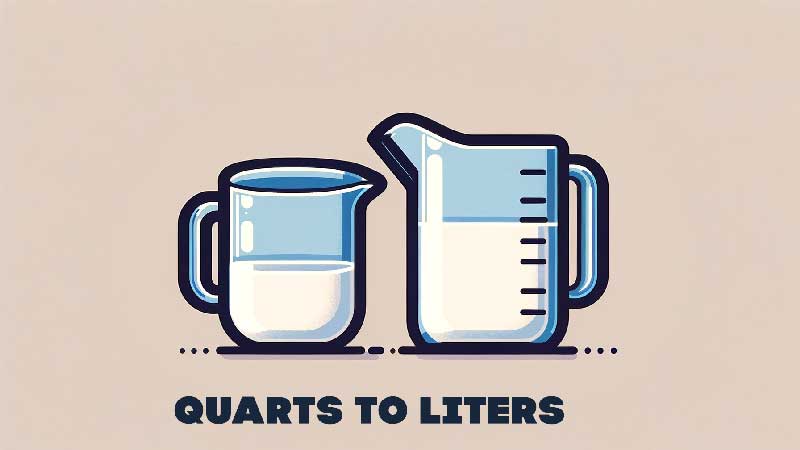 Umrechnungsrechner von Quarts in Liter (qt in L)