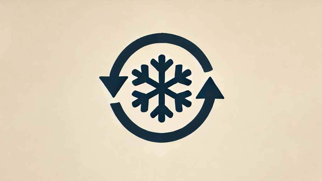 Cooling conversion icon