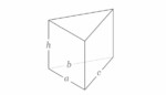 Surface Area of Triangular Prism Online Calculator