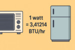 Watts to BTU/hr Converter Online