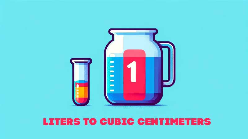 Litri a Centimetri Cubi (L a cm3) Convertitore Online
